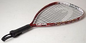 Head TI Demon Racquetball Racquet Ball Red White 3 5/8 Great Condition!