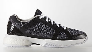 Adidas Barricade Boost Women's Shoes Sneakers - Black/White - Reg $125