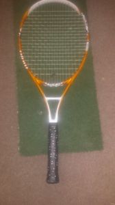 Head microgel Mojo tennis racquet 4.5 grip 100 Sq inches...euc w/ cover