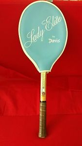 Vintage Lady Elite Tad Davis Tennis Racket
