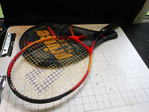 Prince Longbody Titanium 110 Oversize Straight Shaft Tennis Racquet 4 1/2" grip