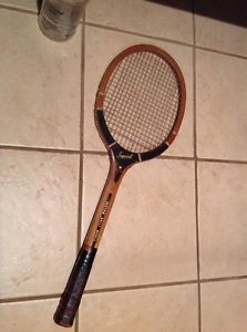 VINTAGE Colby IMPERIAL WOODEN TENNIS RACKET