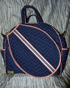 CINDA B Blue Verde Bonita Tennis Tote II Shoulder Bag w Handles retail $149