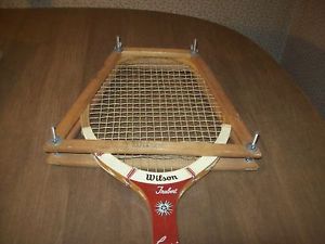 WILSON - TONY FRABERT - CAPRI - TENNIS RACKET - WITH WOOD PRESS - USED