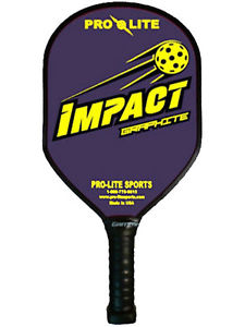 Pro-Lite Impact Graphite Yellow / Purple Pickleball Paddle
