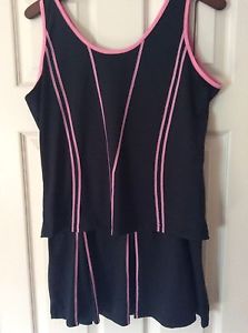 Ladies Two Piece Bolle  Tennis Outfit - L