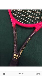 Wilson Hyper ProStaff 6.1 95 , 4 1/2, Mid plus Stretch