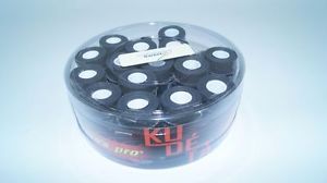 nuevo 30 x Pro's Pro KuDeTa Tape Cintas agarre negro grip 1930s black perforado
