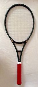 PRINCE POG GRAPHITE ORIGINAL MID-PLUS FOUR STRIPES 4 1/8 Grip