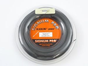 NUEVO Signum Pro Hyperion Cadenas Rollo 200m Tenis 1.18mm tanga reel negro