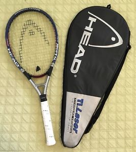 HEAD Ti. LASER MID PLUS 16X19 GRAPHITE TENNIS RACKET MINT W/CASE NEW 4 1/4 GRIP