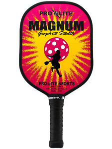 Pro-Lite Magnum Stealth Yellow / Pink Pickleball Paddle