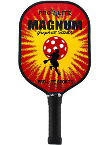 Pro-Lite Magnum Stealth Yellow / Red Pickleball Paddle