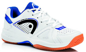 Head Grid 2.0 White/Navy Men's Indoor Court Shoes - Badminton, Squash, VB