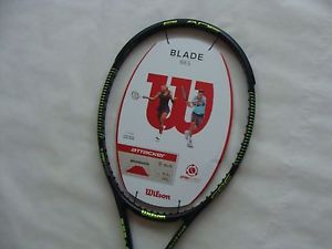 Wilson Blade 98 S 18X16 Amplifeel Tennis Racquet Unstrung Grip Size 4 3/8
