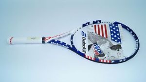 Babolat Pure Aero US Abierto 2016 Raqueta tennis L3 Stars + Stripes 300g FSI