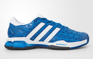 Adidas Barricade Club Men's tennis sneaker shoes - Blue/White - Auth Dealer