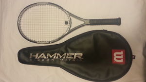 Wilson H-Rival Tennis racquet Carbon Matrix oversize 4 5/8 HS5 N541704 w case
