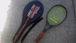 Original Wilson Pro Staff tennis racquet racket graphite Kevlar Large Head 4 1/2