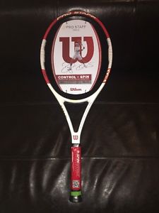 Wilson Pro Staff 100ls Light Spin Effect Tennis Racquet, 4 3/8