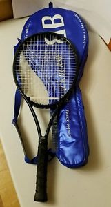 Revolutionary Blackburne Double-Strung DS 107 Oversize Racquet w/Case 4 1/2" L4