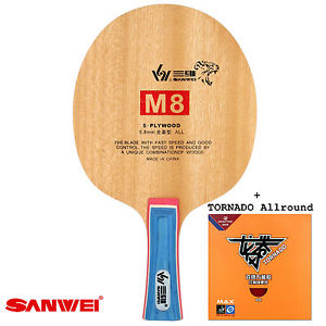 Sanwei Club complet TORNADO - Fixation selon Commande - ALLROUND ou VITESSE