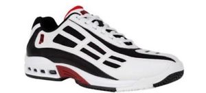 New - Men's Prince Renegade White/Black/Red Athletic Tennis Shoes Size 11.5