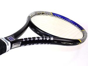 Wilson Pro Staff 6.6 Titanium 110 Oversize Tennis Racquet 4 3/8" Grip L3