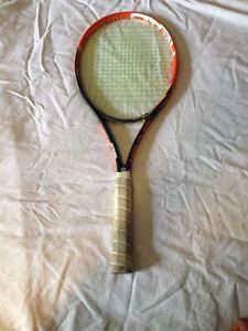 head radical mp tennis racquet 4 1/2'' pre-strung good condition