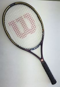 WILSON - Super Quad Tennis Racket, Grip 4 5/8" - K005
