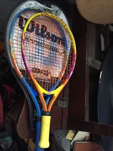 Wilson US Open 19" 21 Titanium Junior 3 1/2" Racket Racquet Tennis Racquetball
