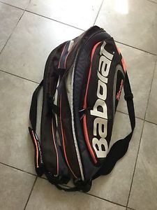 BABOLAT "TEAM" Tennis Racquet Bag Holds 6 Racquets