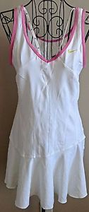 Nike Dri Fit Rhinestone Tennis Dress Sleeveless Size S 4/6 MSRP 110.00 NWT