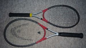 2 Head Ti.S2 Tennis Rackets Excellent Condition 4 3/8 4 1/2