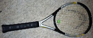 HEAD Ti.CARBON 9001PZ OS TENNIS RACQUET TITANIUM MESH RACQUET 4 3/8 MPN 9001