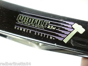 Wilson HAMMER Profile 2.7si HIgh Modulus Graphite Tennis Racquets 4 3/8"