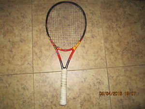 PRINCE THUNDERBOLT LONGBODY MORPH BEAM TECH 115 OS 4 3/8" GRIP TENNIS RACQUET  G