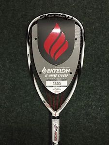 1 Ektelon O3 White 170 ESP SS Grip Racquetball Racquet