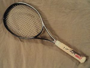 Head Accurace 660 Graphite Constant Beam Widebody Tennis Racket 4 5/8 EX!