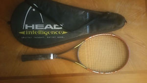 Head i.Radical Mid Plus Tennis Racquet Racket w/ Case 4 3/8