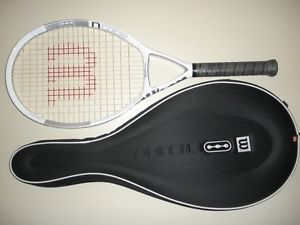 WILSON nCODE n1 OS 115 TENNIS RACQUET  27.9"  4 1/2 (NEW STRINGS)