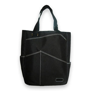 Maggie Mather Tennis Tote Bag - Black