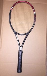 Wilson Hyper Carbon Pro Staff 5.0 Midplus Tennis Racquet (4 3/8)