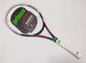 PRINCE WARRIOR PRO 100T ESP TENNIS  RACQUET- GRIP 4 3/8 - STRUNG - NEW