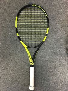 Babolat Pure Aero Team 2016 4 1/4 STRUNG (Tennis Racket 285g 10.1oz FSI Cortex)