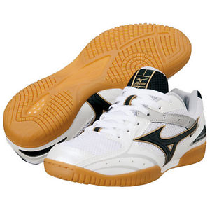 Mizuno CROSSMATCH PILO RX2 Table Tennis Shoes Black/White  (Olympic Sale 8/8-21/