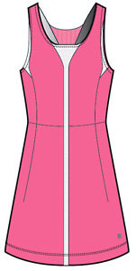 K-swiss performance Vestido 66 shocking pink/white