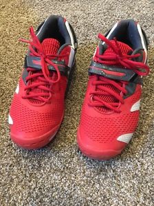 Babolar Red And White Mens Pro Tennis Shoes Size 9.5