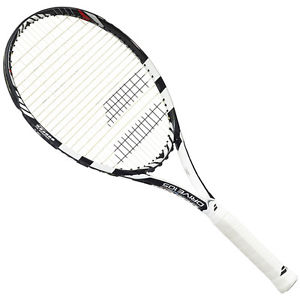 New Babolat Drive 105 sq.in Tennis Raquet Strung with Babolat case New
