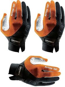 AirFlow Tour 3 (three gloves) HEAD right racquetball glove LARGE